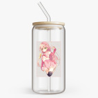 Банка с бамбуковой крышкой