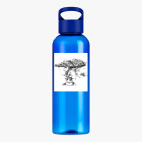 Прозрачная спортивная бутылка