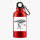 Металлическая бутылка 400 мл UV-DTF