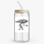 Банка с бамбуковой крышкой