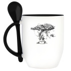 Кружка с ложкой