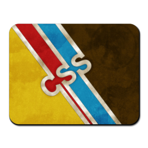 Коврик для мыши с принтом CSS