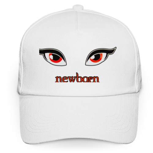 Кепка бейсболка с принтом Newborn