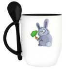 Кружка с ложкой