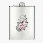 Фляжка стальная