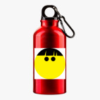 Металлическая бутылка 400 мл UV-DTF