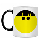 Кружка двухцветная