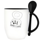 Кружка с ложкой