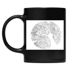 Кружка цветная UV-DTF