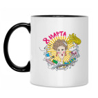 Кружка двухцветная