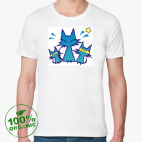 Мужская футболка органик