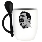 Кружка с ложкой