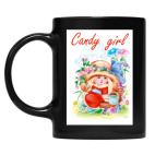 Кружка цветная UV-DTF