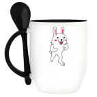 Кружка с ложкой