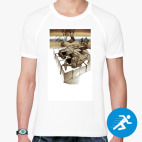 Мужская спортивная футболка