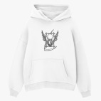 Толстовка худи оверсайз