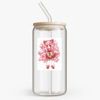 Банка с бамбуковой крышкой