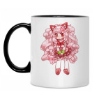 Кружка двухцветная