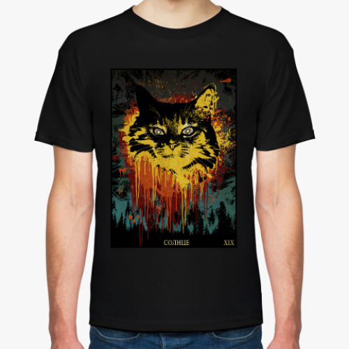 Футболка с принтом Samael's Taro (Солнце)