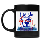 Кружка цветная UV-DTF