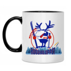 Кружка двухцветная