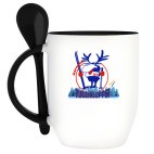 Кружка с ложкой