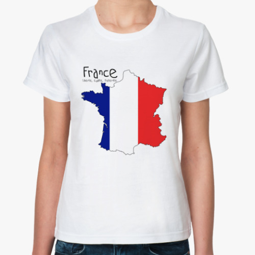 Классическая футболка  France!
