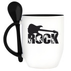 Кружка с ложкой