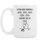 A poem about mornings: coffee.