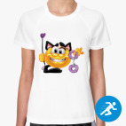 Женская спортивная футболка