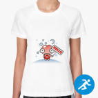 Женская спортивная футболка