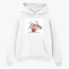 Толстовка худи оверсайз