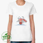 Женская футболка органик