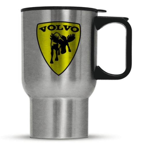 Кружка-термос с принтом Volvo