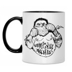 Кружка двухцветная