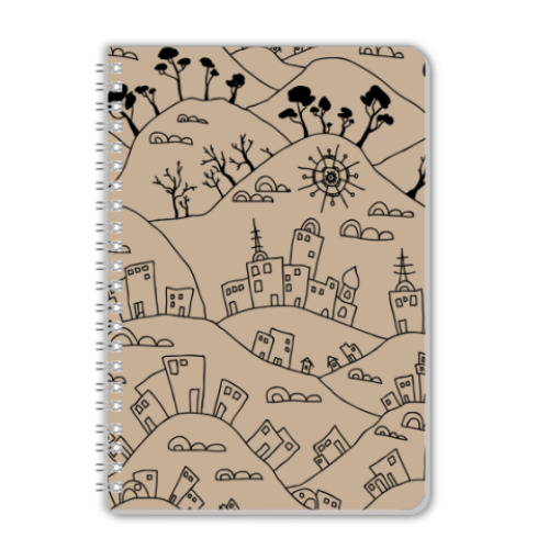 Тетрадь Кофейный город
