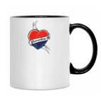 Кружка двухцветная