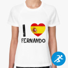 Женская спортивная футболка