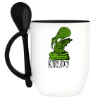 Кружка с ложкой