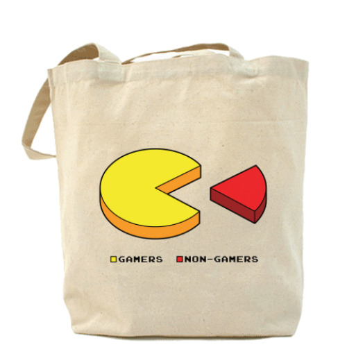 Сумка шоппер с принтом  Gamers