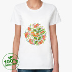Женская футболка органик