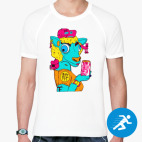 Мужская спортивная футболка