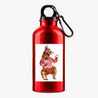 Металлическая бутылка 400 мл UV-DTF