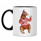 Кружка двухцветная