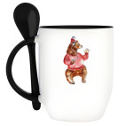 Кружка с ложкой