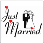  just married