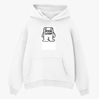 Толстовка худи оверсайз