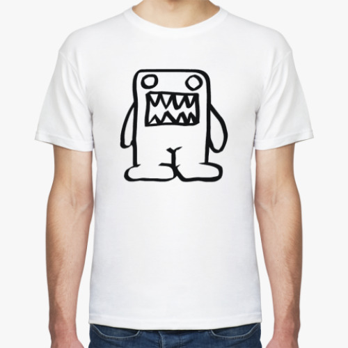 Футболка с принтом  Domo