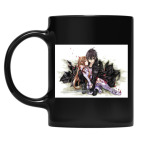 Кружка цветная UV-DTF