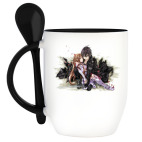 Кружка с ложкой